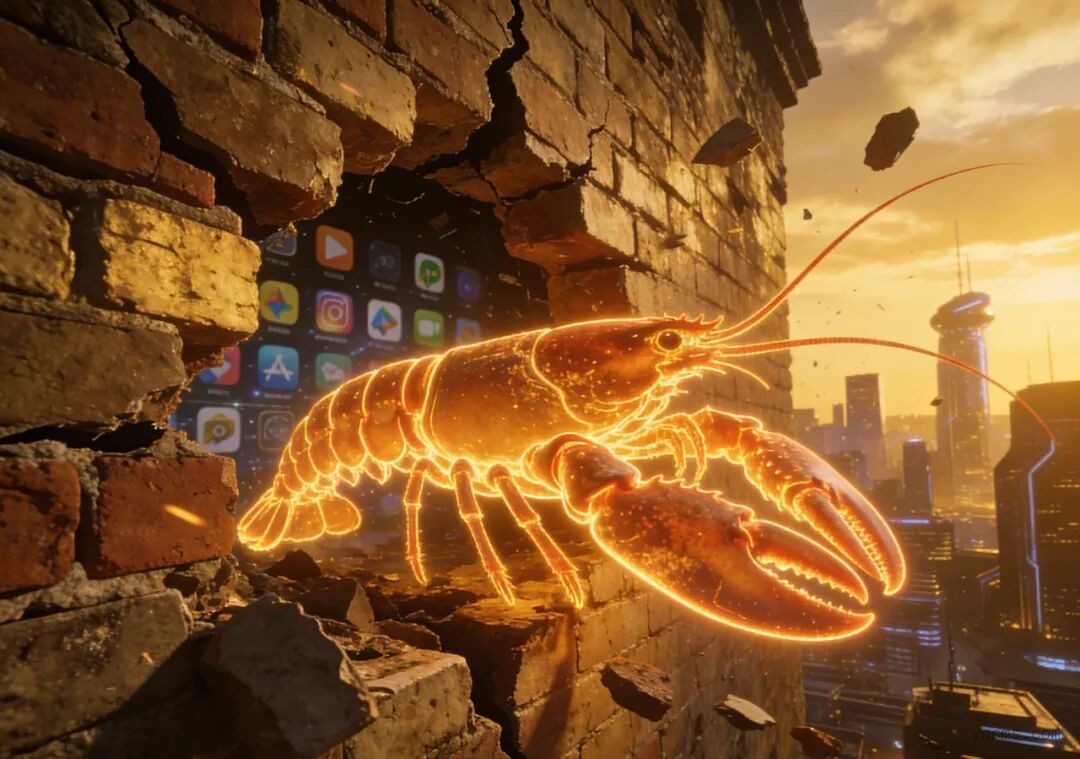 阻挡豆包前进的“围墙”，被一只名为“龙虾”的开源力量推倒